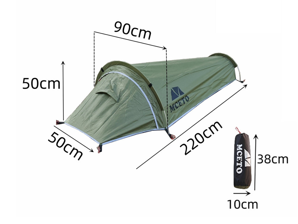 Ultralight 1 Person Waterproof Bivvy Tent