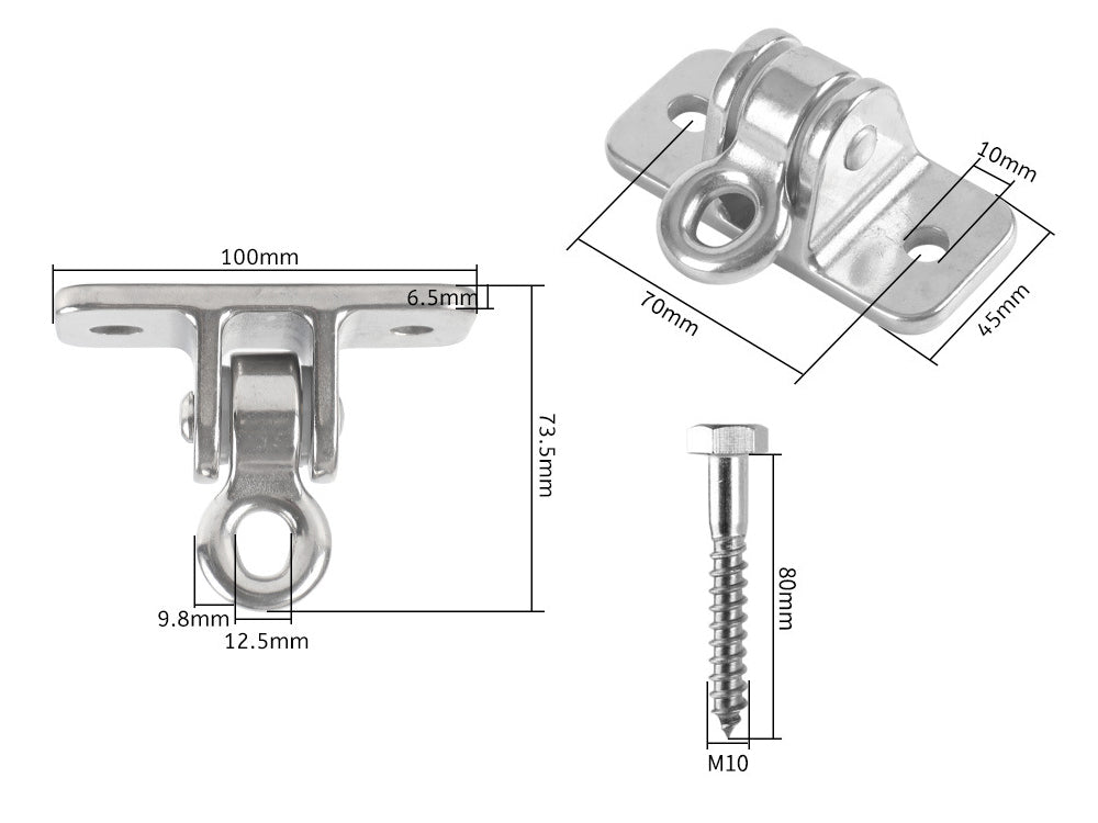Heavy Duty Swing Hanger ( Set of 2 )