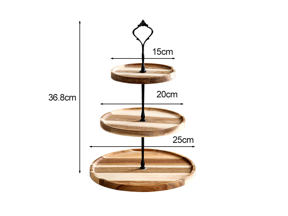 3 Tier Cake Plate Stand
