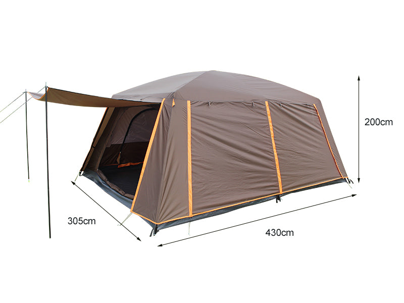 6-10 Person Camping tent 430*305cm