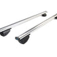 Universal Black Roof Rack Cross Bar - 2 Bars Kit-Silver