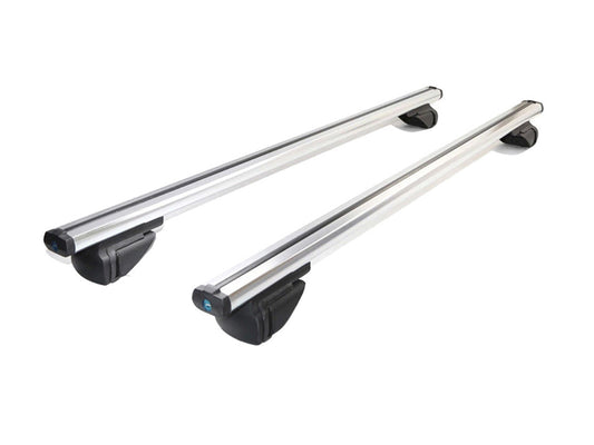 Universal Black Roof Rack Cross Bar - 2 Bars Kit-Silver