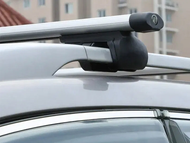 Universal Black Roof Rack Cross Bar - 2 Bars Kit-Silver