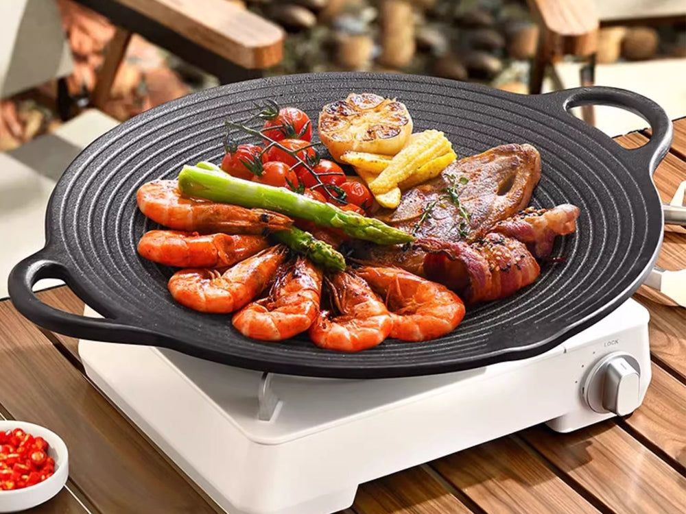 Cast iron Grill Plate-35cm