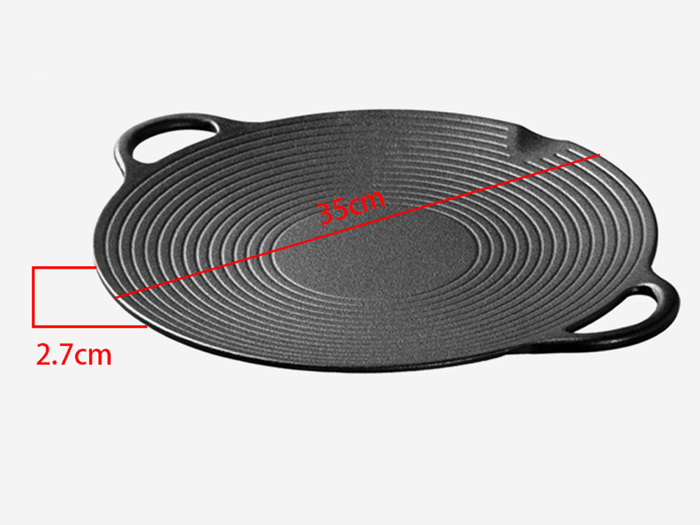 Cast iron Grill Plate-35cm