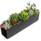 Small Rectangular Planter Pot/Window Sill Planters-Black