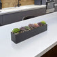 Small Rectangular Planter Pot/Window Sill Planters-Black