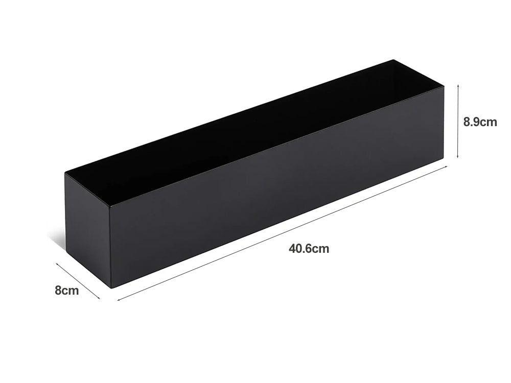 Small Rectangular Planter Pot/Window Sill Planters-Black