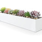 Small Rectangular Planter Pot/Window Sill Planters-White