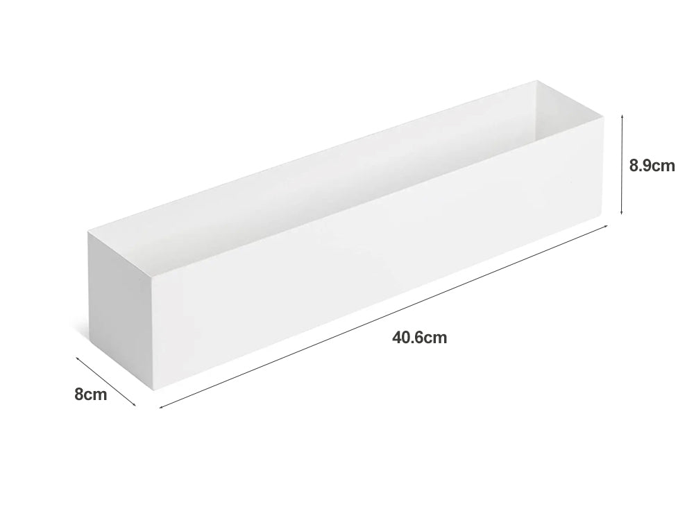 Small Rectangular Planter Pot/Window Sill Planters-White