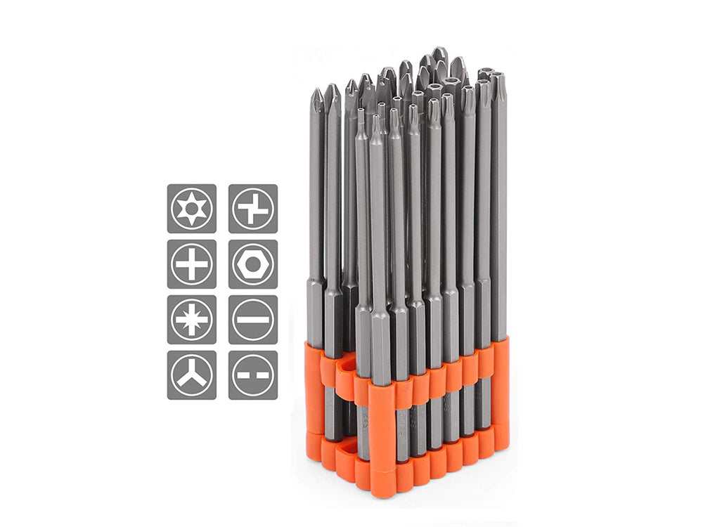 32PCS 150mm Extra Long Safety Screwdriver Bit Set – Loveliving