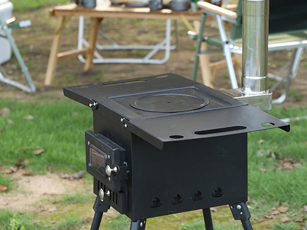 Diy camping wood outlet stove