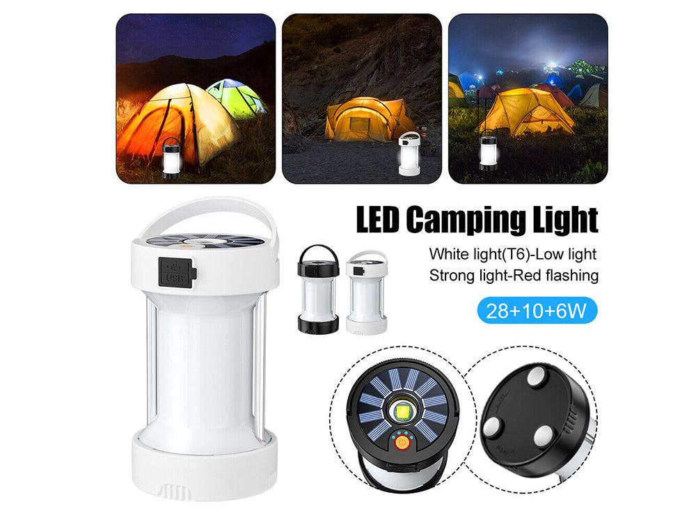 10m Led Outdoor Camping Tent Lights With Usb Interface, Waterproof