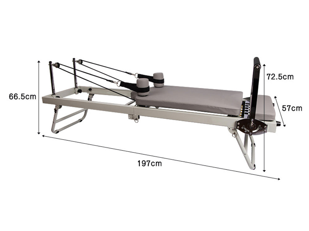 Portable pilates reformer