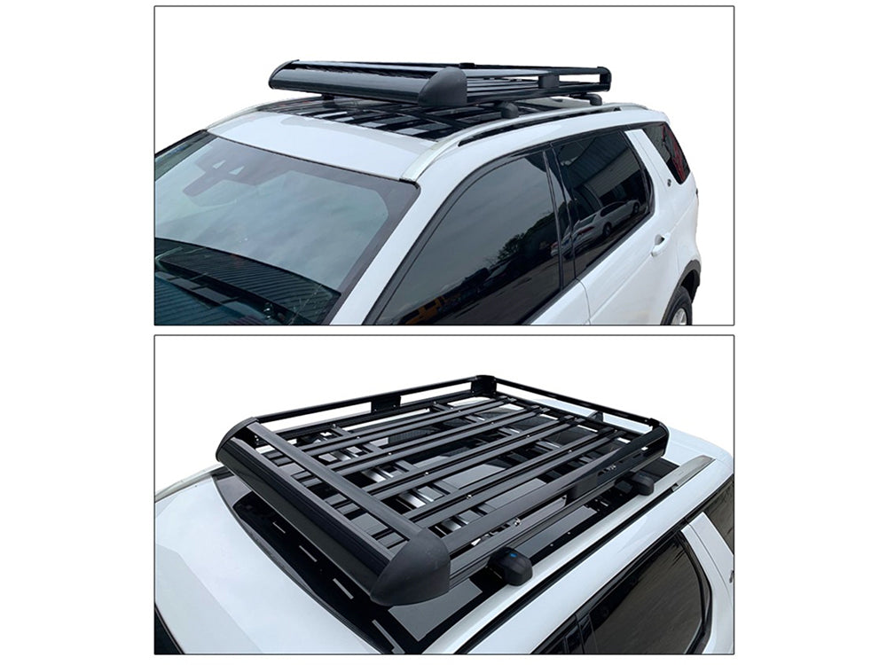 Aluminium Roof Rack Basket Tray Luggage Cargo Carrier 100*140cm