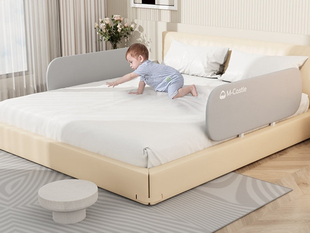 Foldable Bed Rail Kids Side Safety Guard Barrier