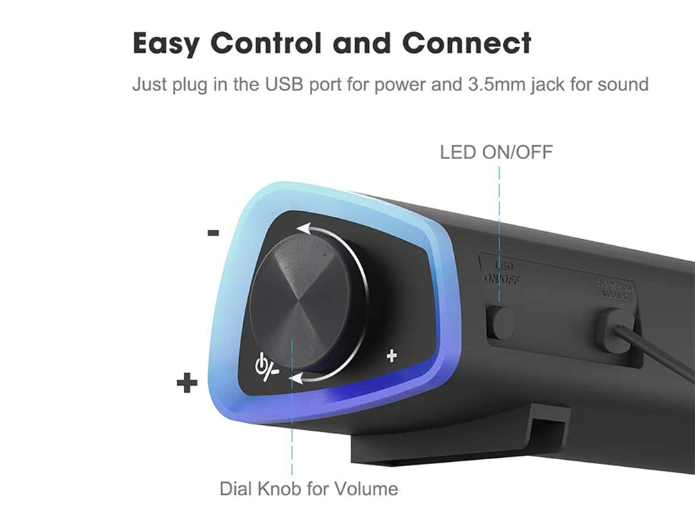 Bluetooth Computer Speaker Sound Bar