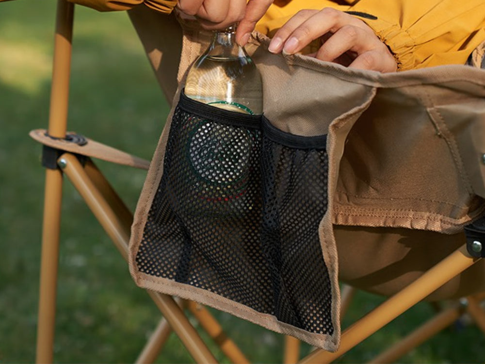 Yellow camping online chair