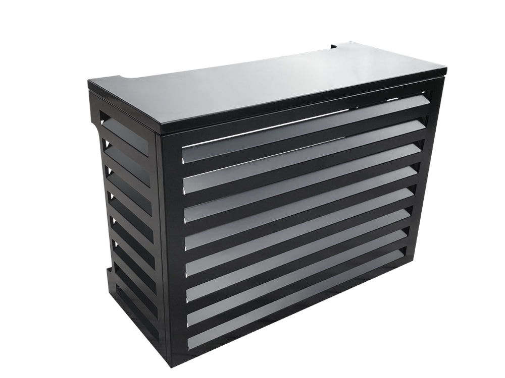 2mm Thickness Aluminium Heat Pump Cover- Black