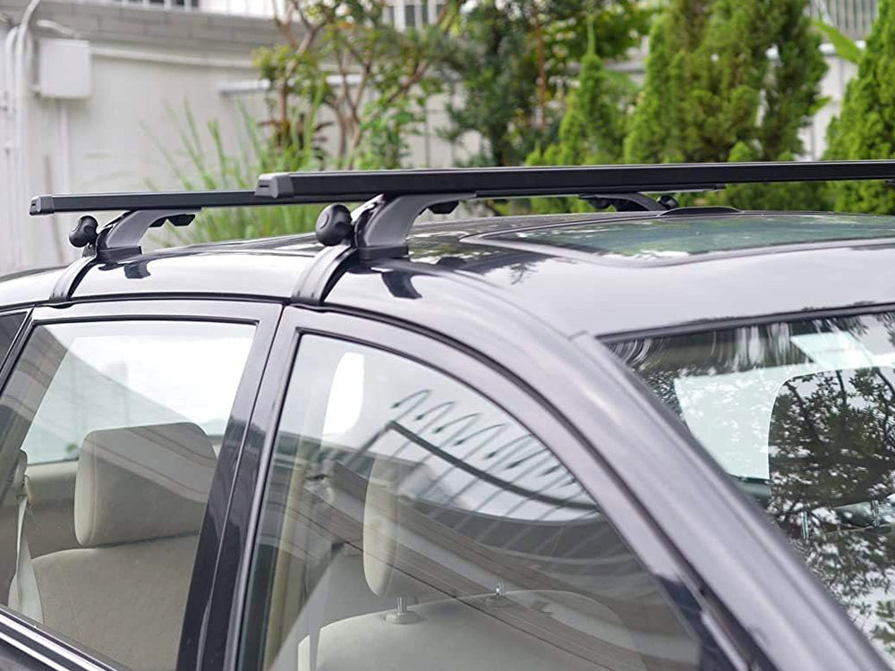 Universal Cross Bars Roof Rack Black