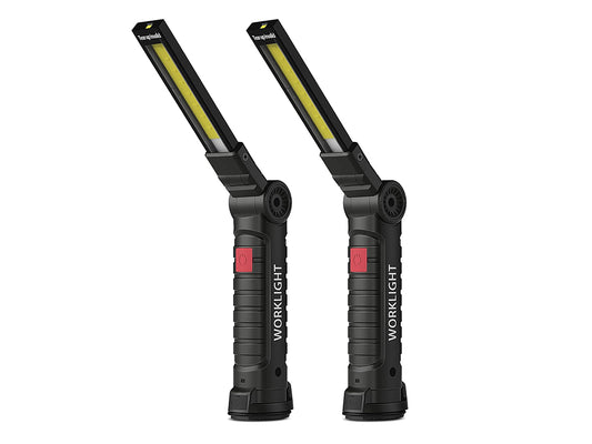 Rechargeable LED Work Lights (2 Pack)