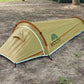 Ultralight 1 Person Waterproof Bivvy Tent - Earth brown