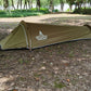 Ultralight 1 Person Waterproof Bivvy Tent - Earth brown