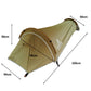 Ultralight 1 Person Waterproof Bivvy Tent - Earth brown