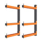 2pcs Wall-Mounted Lumber Storage Rack