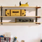 2pcs Wall-Mounted Lumber Storage Rack