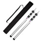 Tent Canopy Support Rods  ( Set of 2)-Silver