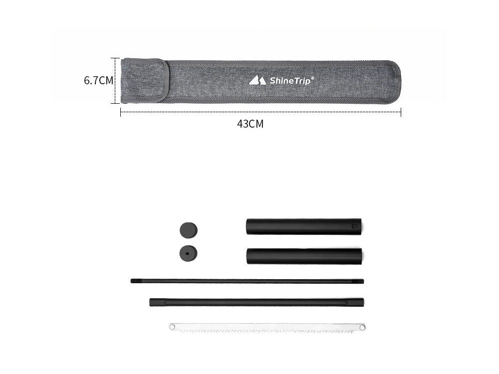 Aluminium Alloy Survival Hand Saw