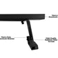 Toyota Hiace Gutter Mount 3 Bar Roof Rack Kit