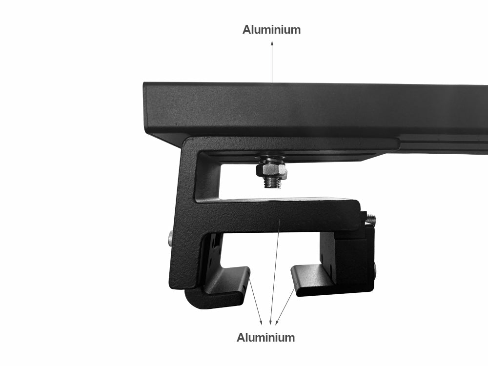 Aluminium Roof Rack Cross Bars For Vehicles With Raised Side Rails