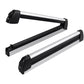 Snowboard Ski Top Roof Rack Carrier-Silver