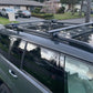 BlackRack Roof rack cross bars for raised side rails