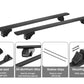 BlackRack Roof rack cross bars for raised side rails