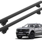 BlackRack Roof rack cross bars for Ford Ranger Wildtrak 2016-2026