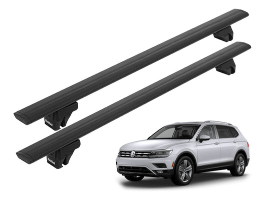 BlackRack Roof rack cross bars for Volkswagen Tiguan 2008-2026, T-Roc 2019-2026