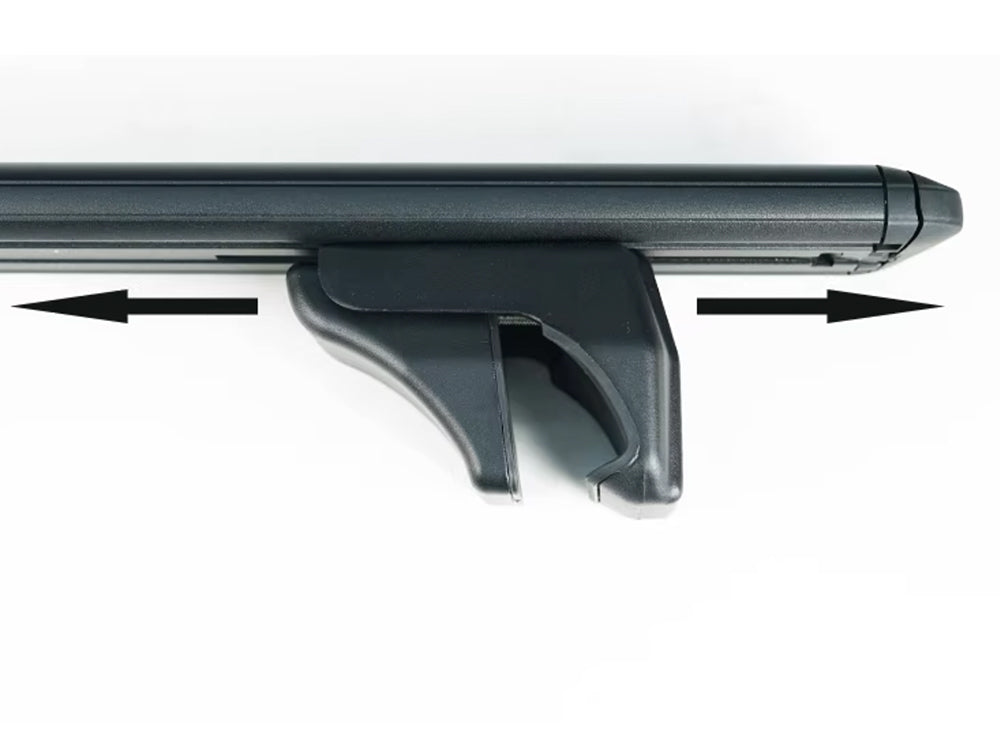 BlackRack Roof rack cross bars for flush side rails
