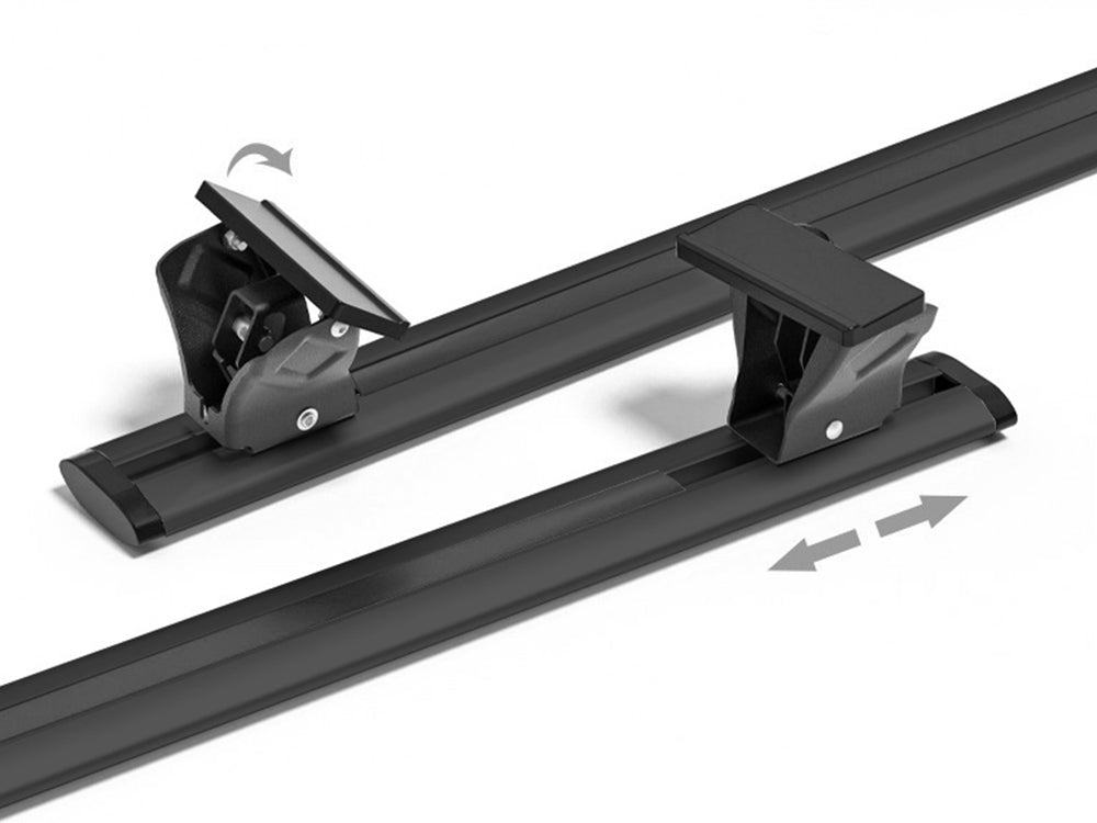 Universal Naked Roof Rack Cross Bars - 130cm