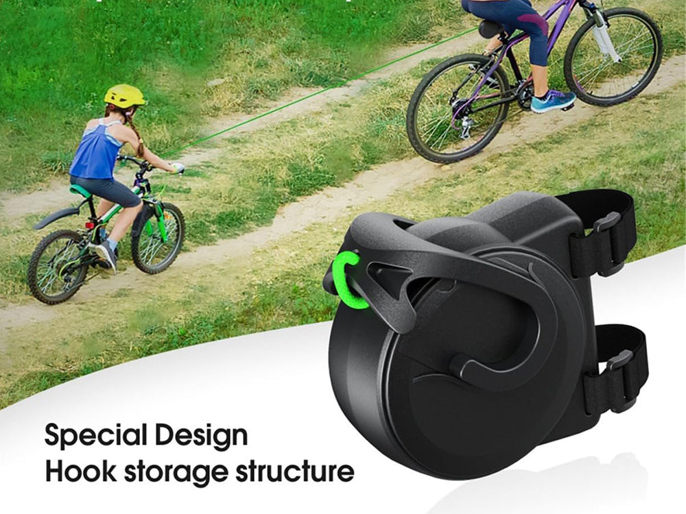 Retractable Bike Tow Rope with Hooks