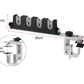 Aluminum Fishing Rod Holder for Truck Bed – Holds 4 Rods