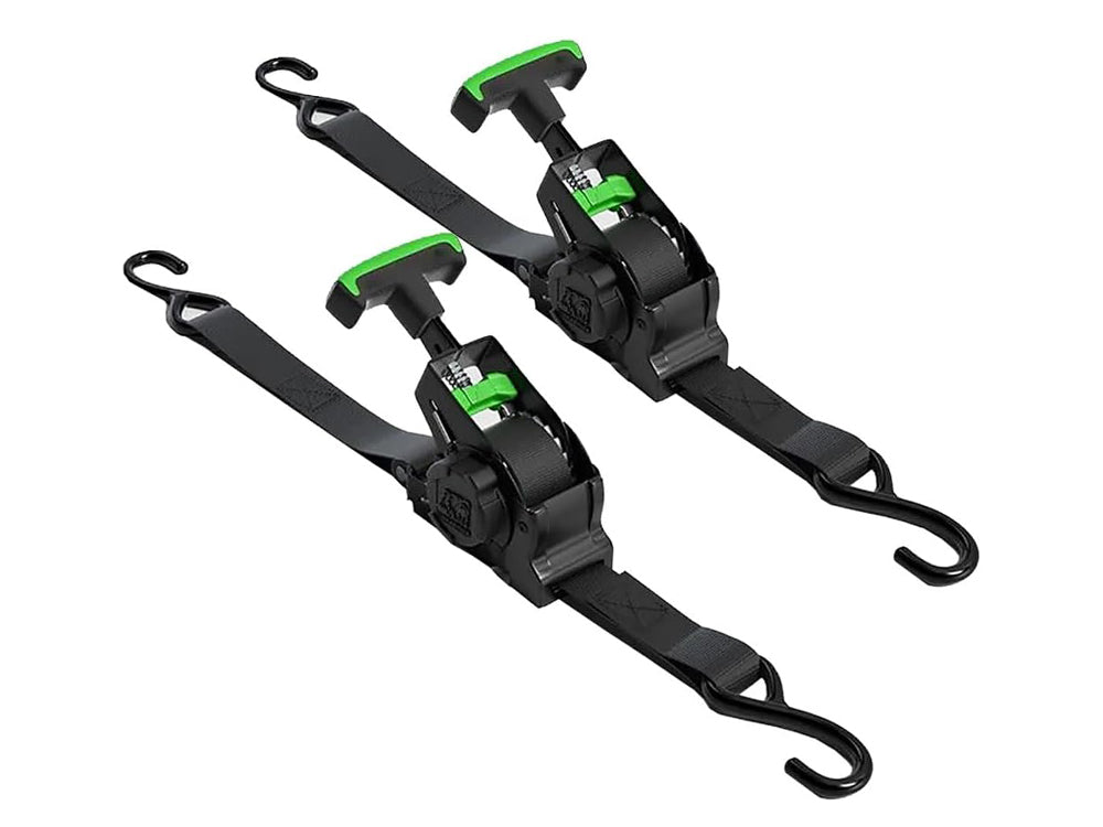 Automatic Retractable Tie Down Straps-Pair