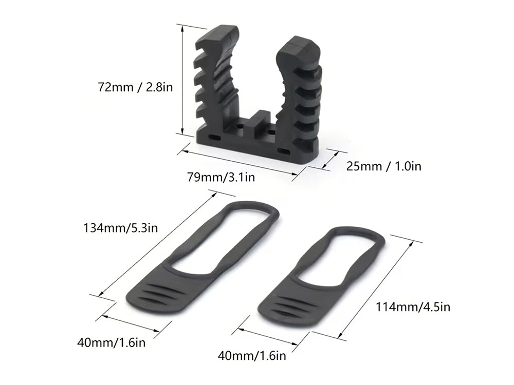 Quick Fist Rubber Clamp (Pair)
