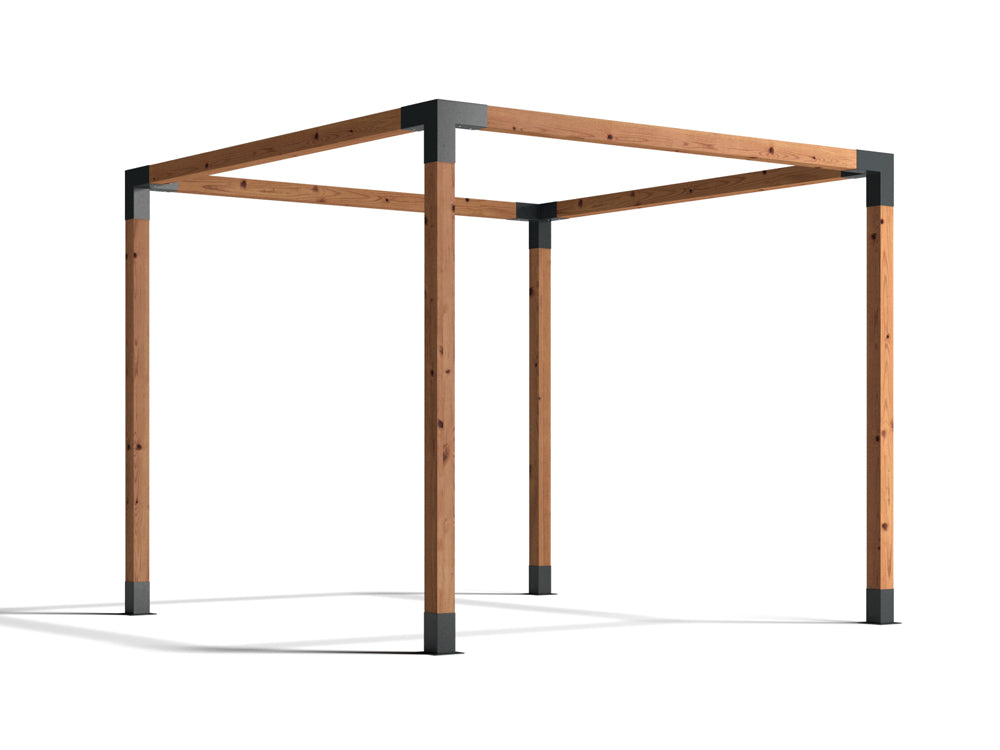 Single Pergola Brackets DIY Kit fit 90 x 90mm timber