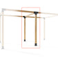 4-Way Pergola Bracket DIY Kit fit 90 x 90mm timber