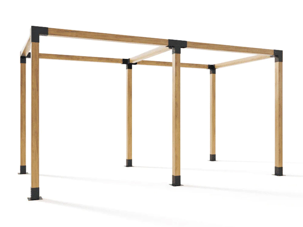 Double Pergola brackets DIY Kit fit 90 x 90mm timber