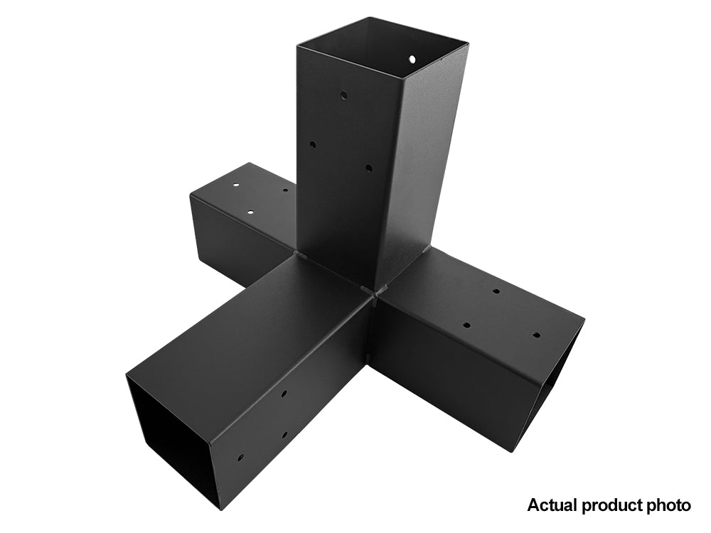 Double Pergola brackets DIY Kit fit 90 x 90mm timber