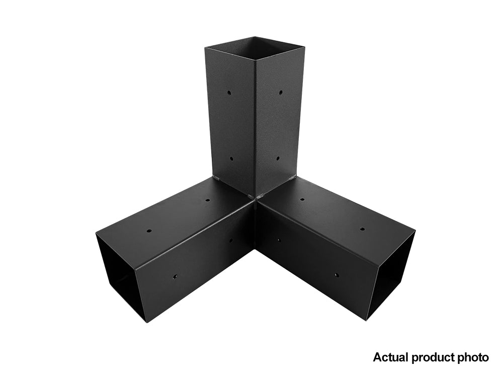 Double Pergola brackets DIY Kit fit 90 x 90mm timber